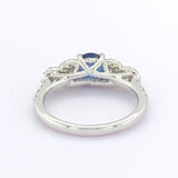 SAPPHIRE & DIAMOND ETERNITY RING